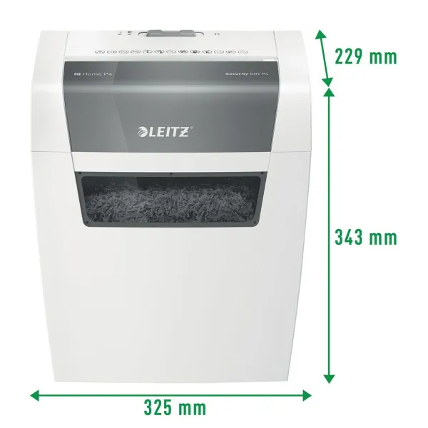 Popieriaus smulkintuvas Leitz IQ Home Shredder 15 L