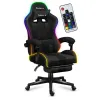 Žaidimų kėdė Huzaro HZ-Force 4.7 RGB Juoda