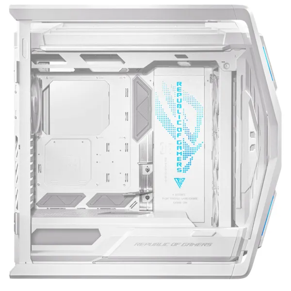 ATX Pus-torņveida Kārba Asus GR701 ROG Balts Daudzkrāsains