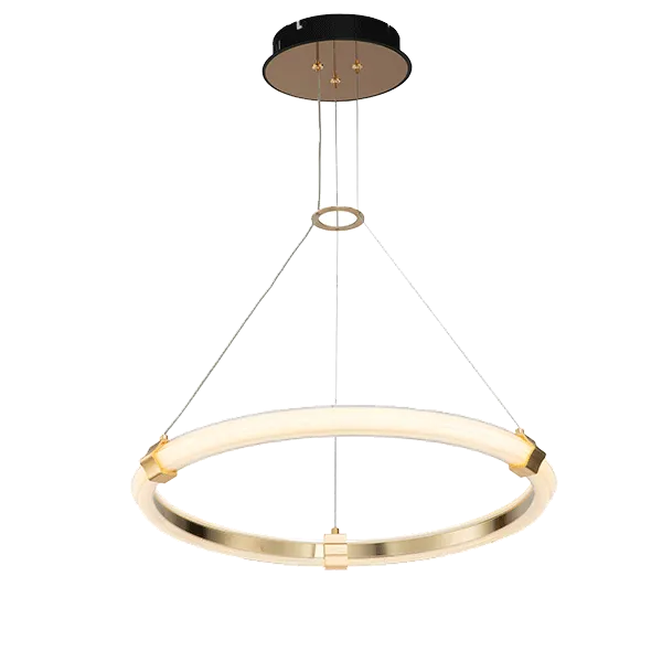 FELIX LED LUSTA 35W 3000K MELNA/ZELTA