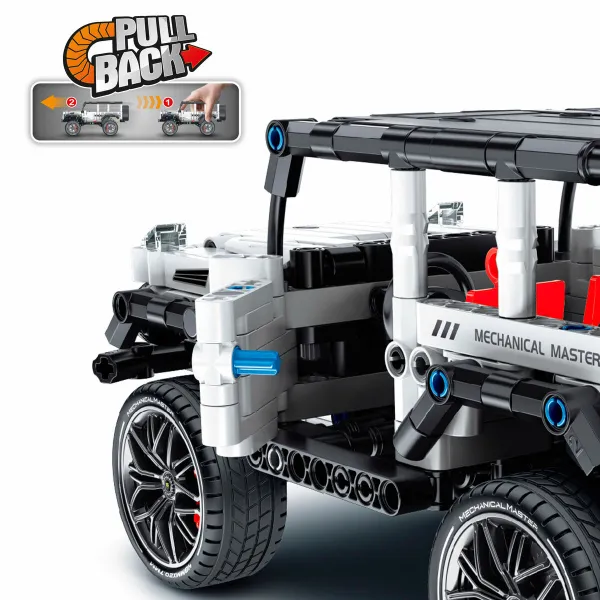 Rakennussetti Auto 434 Kappaletta