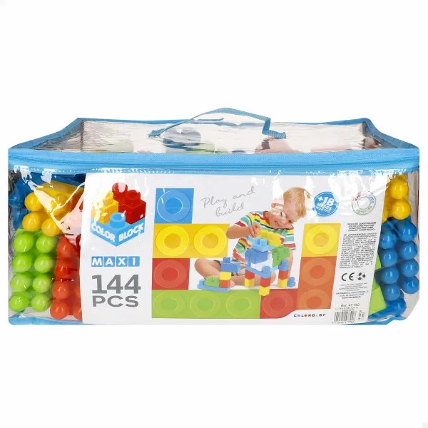 Building Blocks Color Block 144 Pieces