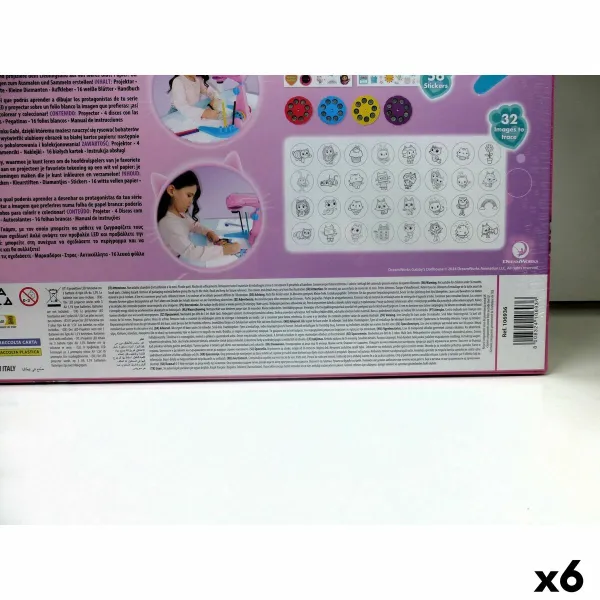 Drawing Set Gabby's Dollhouse (6 Units)