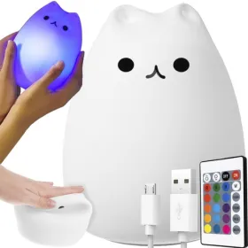 LED naktslampiņa - Kaķēns