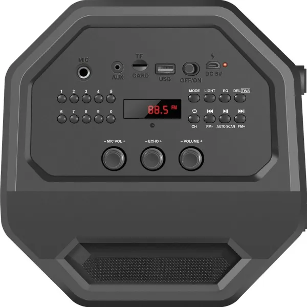 Nešiojamos Bluetooth garso kolonėlės Defender 65109 Juoda 50 W