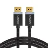 DisplayPort Kaabel Savio CL-176 Must 3 m