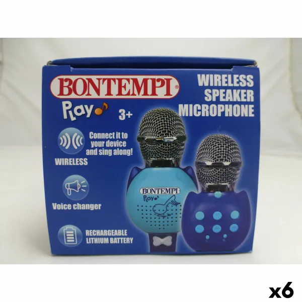 Karaokemikrofoni Bontempi 6 osaa
