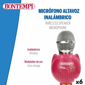 Karaokemikrofoni Bontempi 6 osaa