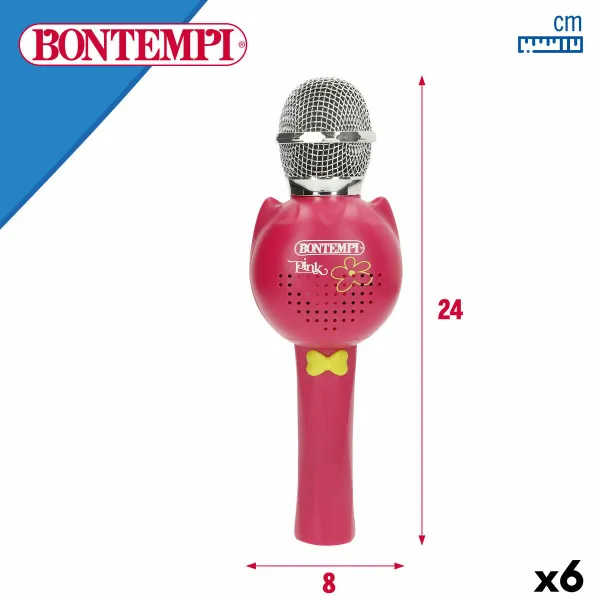 Karaokemikrofoni Bontempi 6 osaa