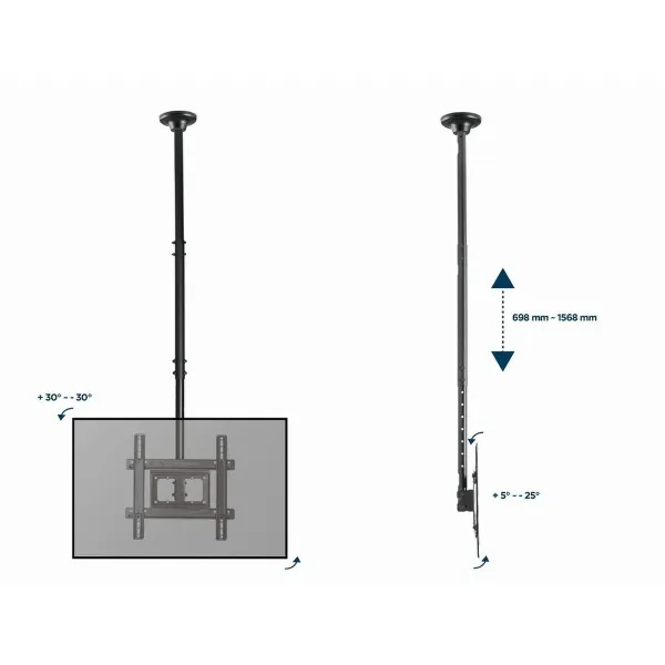 Seinäteline GEMBIRD CM-70ST-01 32" 70"