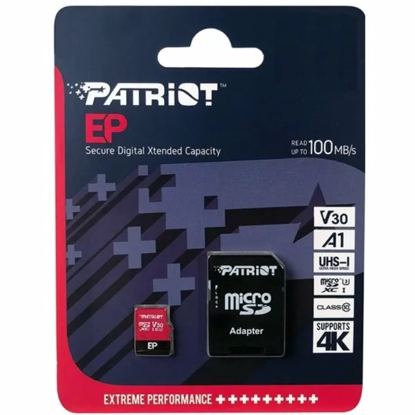 Mikro SD atminties kortelė su adapteriu Patriot Memory PEF1TBEP31MCX 1 TB