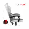 Žaidimų kėdė Huzaro HZ-Force 4.4 White Mesh Balta