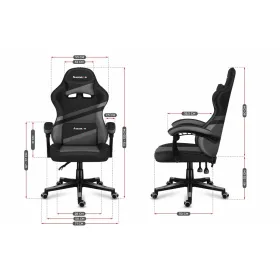 Spēļu Krēsls Huzaro HZ-Force 4.4 Grey Mesh Pelēks
