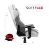 Spēļu Krēsls Huzaro Hz-Force 6.2 White Mesh Balts