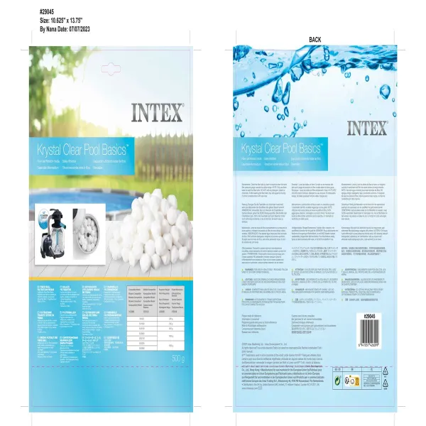 Accessories Intex Filtered (12 Units)