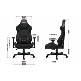 Spēļu Krēsls Huzaro HZ-Force 7.6 Black Melns