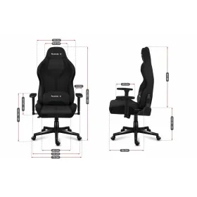 Spēļu Krēsls Huzaro HZ-Force 7.9 Black Mesh Melns