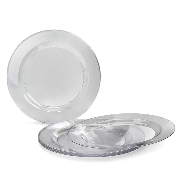 Plate set Algon 23 cm 4 Pieces (24 Units)