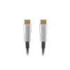 HDMI Kabelis Lanberg CA-HDMI-20FB-0100-BK Melns 10 m