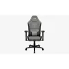 Žaidimų kėdė Aerocool Crown AeroSuede Juoda Pilka