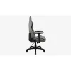 Žaidimų kėdė Aerocool Crown AeroSuede Juoda Pilka
