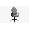 Žaidimų kėdė Aerocool Crown AeroSuede Juoda Pilka