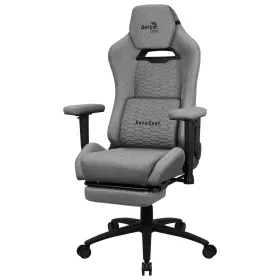 Spēļu Krēsls Aerocool AEROROYAL-ASH-GREY Melns Pelēks