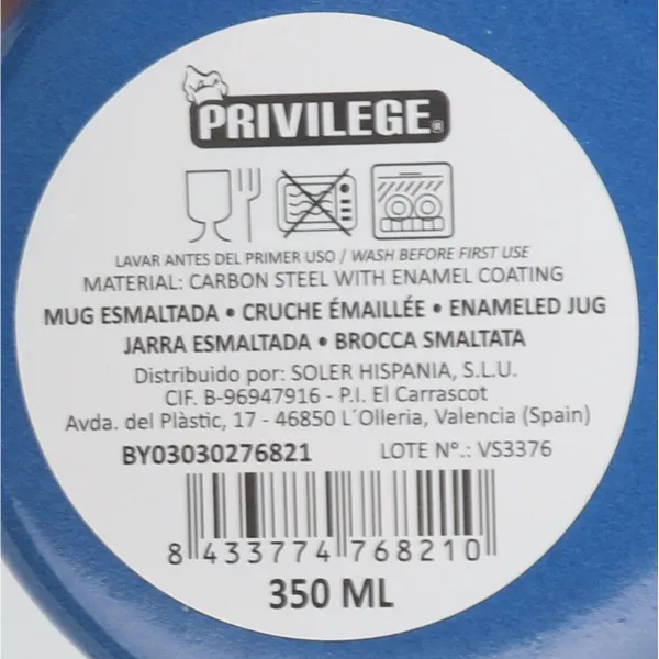 Puodelis Privilege 0,35 L (24 vnt.)