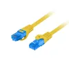 UTP 6 kategorijos kietas tinklo laidas Lanberg PCF6A-10CC-0300-Y Geltona 3 m