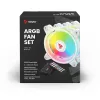 Kārbas ventilators Savio FAN-01 WHITE Ø 12 cm 4 gb.