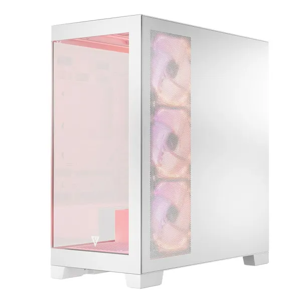 ATX Semi-tower Korpus Modecom Volcano SPACE APEX ARGB Valge