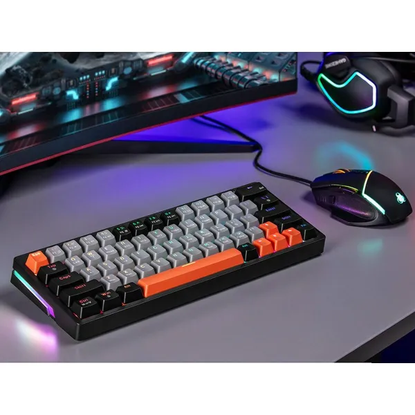 Mehāniska tastatūra Tracer TRAKLA47297 Balts Daudzkrāsains QWERTY