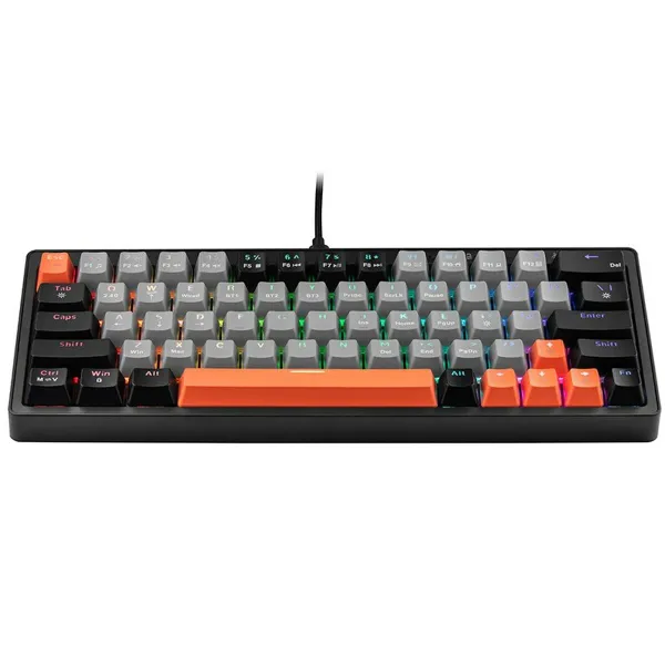Mehāniska tastatūra Tracer TRAKLA47297 Balts Daudzkrāsains QWERTY