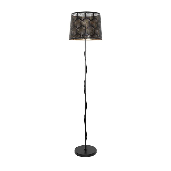 MARSEL GRĪDAS LAMPA 1xE27 MELNA
