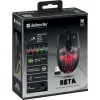 Juhtmevaba Hiir Defender Beta GM-707L Must Mitmevärviline 1600 dpi