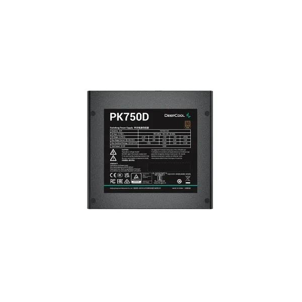 Strāvas padeve DEEPCOOL PK750D 750 W 80 Plus Bronze