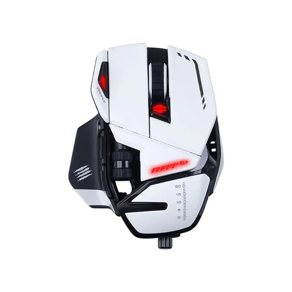 Pelė Mad Catz MR04DCINWH000-0 Balta Spalvotas Monochrominis 12000 dpi