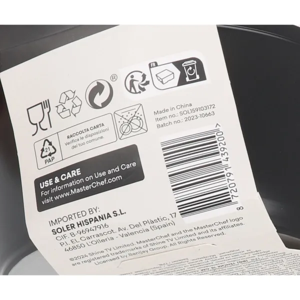 Saucepan MasterChef 16 cm (6 Units)