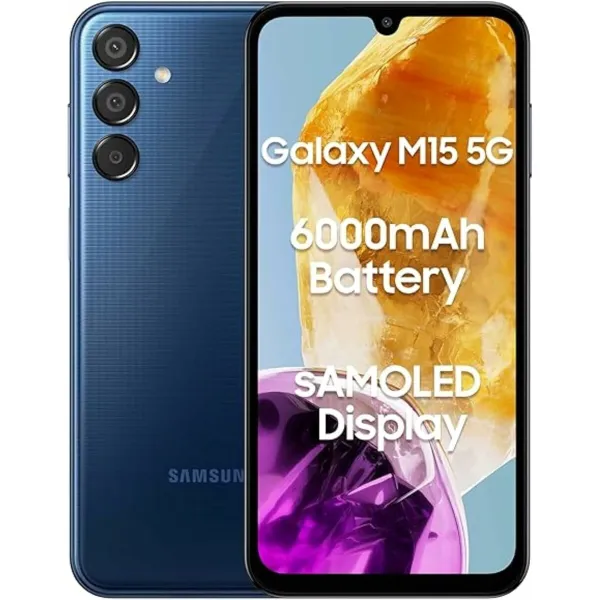 Смартфоны Samsung SM-M156BDBUEUE 6,5" 4 GB RAM 128 Гб Синий