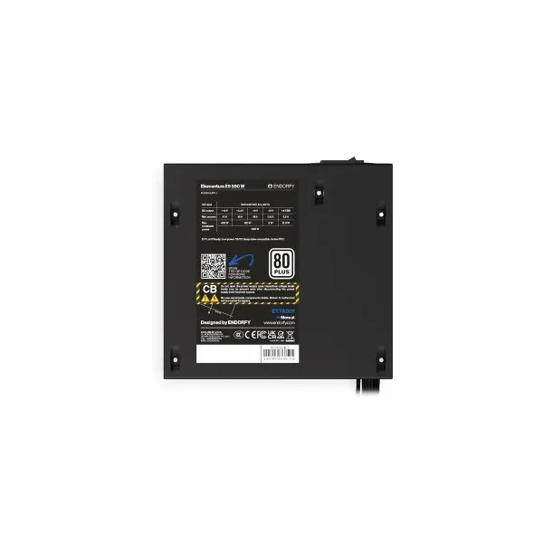 Maitinimo blokas Endorfy EY7A001 ATX 550 W 80 PLUS