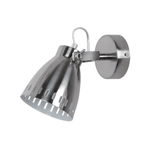 NOAH KOHDEVALO 1XE27 SATIININIKKELI D120mm