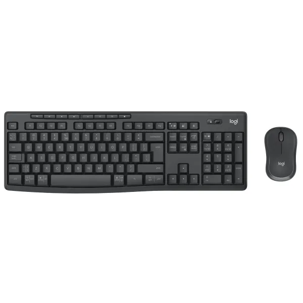 Klaviatūra ir pelė Logitech 920-012077 Grafito Monochrominis Anglų EEUU QWERTY