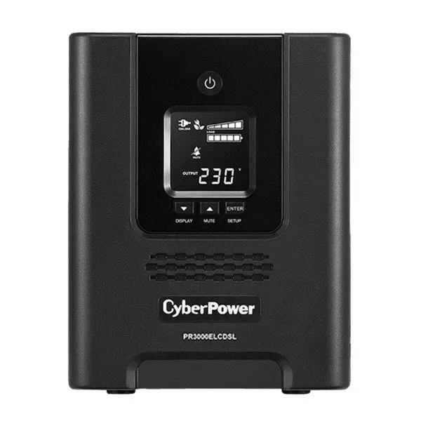 Система бесперебойного питания Интерактивная SAI Cyberpower PR3000ELCDSL 2700 W
