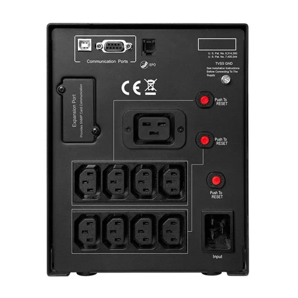 Система бесперебойного питания Интерактивная SAI Cyberpower PR3000ELCDSL 2700 W