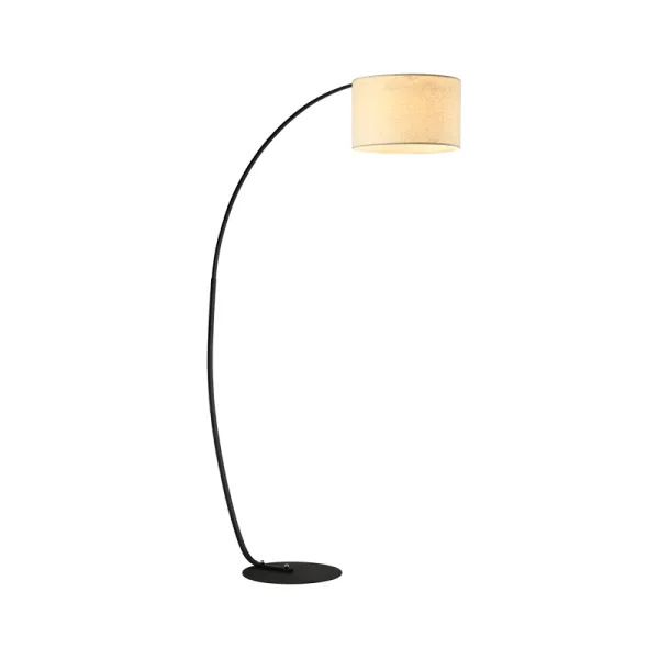 PAOLO GRĪDAS LAMPA 1XE27 MELNA/BALTA