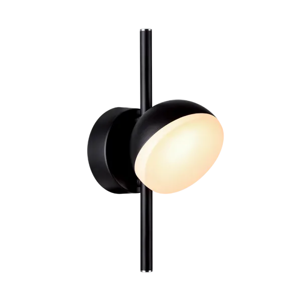 OLIVIA-SEINÄVALAISIMEN LED 7W/ 490lm/ 3000K MUSTA