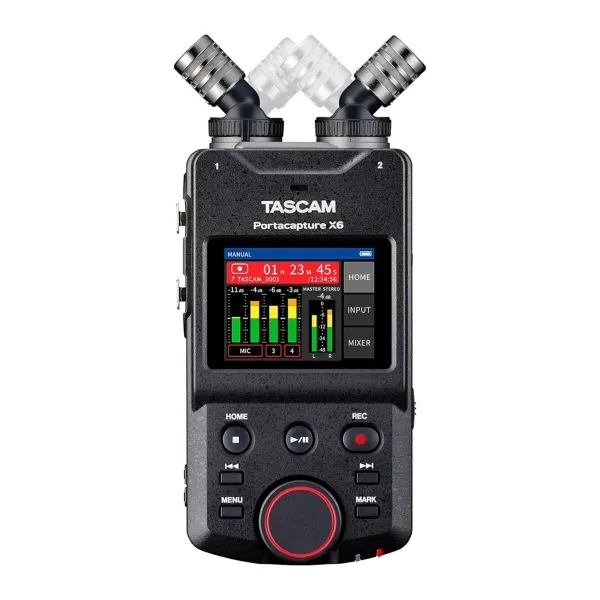 Grotuvas Tascam PORTACAPTURE X6 Juoda 512 GB
