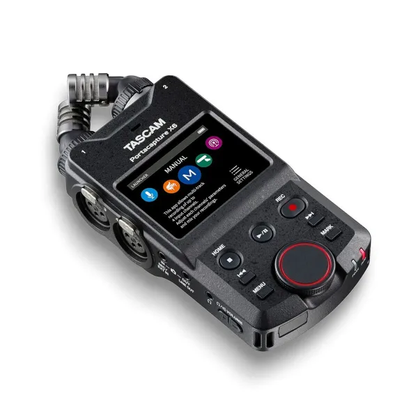 Grotuvas Tascam PORTACAPTURE X6 Juoda 512 GB
