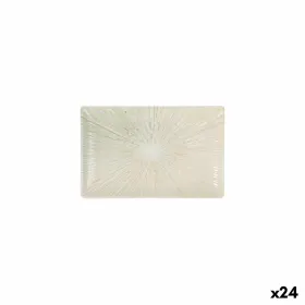 Serving Platter La Mediterránea Anya Rectangular 20 x 13 x 2 cm (24 Units)