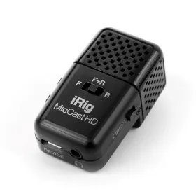Mikrofoni IK Multimedia IP-IRIG-CASTHD-IN Musta